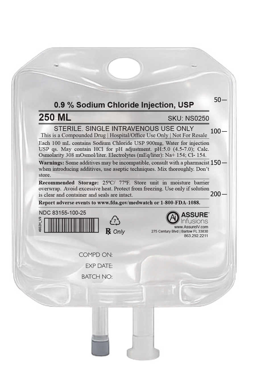 0.9% Sodium Chloride Injection, USP 250 mL Image